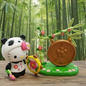 2002 Hello Kitty Panda Dream World Happy Forest Bandai Sanrio